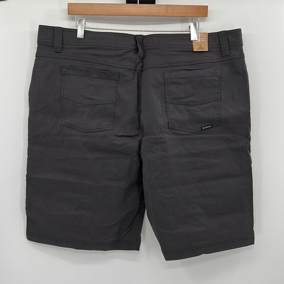 Prana Brion Short 11" Inseam Short - Charcoal - 42 - New with tags - Picture 6 of 8